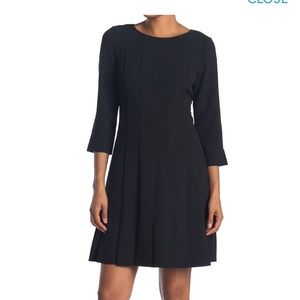 Eliza J. Black fit and flare dress, nwt, size 12